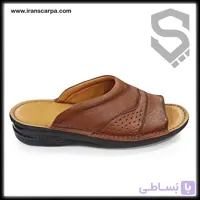 صندل چرم طبیعی مردانه مدل گوستا