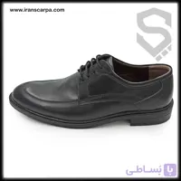 کفش چرم مردانه اداری مدل شیدو بی بند