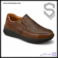 کفش چرم مردانه طبی پالس بدون بند