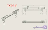زبانه درب ماکروفر TYPE F