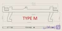 زبانه قفل در مایکروویو Type M