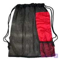 مش بگ شنا مشکی قرمز آکوا اسپرت مدل black-red