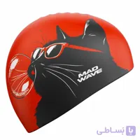 کلاه شنا سیلیکونی مدویو مدل Cat with bubble