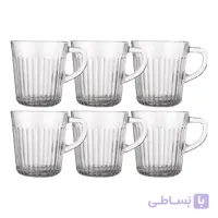 لیوان لیمون مدل دسته دار کد 2281 – 280 سی سی مجموعه 6 عددی