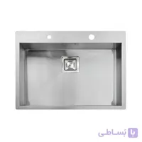 خرید سینک ظرفشویی باکسی اخوان مدل 336 | تک لگن بزرگ و عمیق