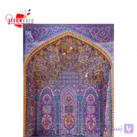 برچسب کاغذی پشت چسبدار طرح معماری ایرانی کد 6