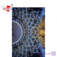 برچسب کاغذی پشت چسبدار طرح معماری ایرانی کد 8