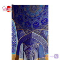 برچسب کاغذی پشت چسبدار طرح معماری ایرانی کد 3