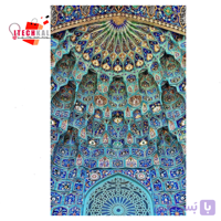 برچسب کاغذی پشت چسبدار طرح معماری ایرانی کد 12
