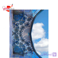 برچسب کاغذی پشت چسبدار طرح معماری ایرانی کد 11