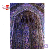 برچسب کاغذی پشت چسبدار طرح معماری ایرانی کد 10