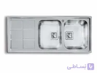 سینک اخوان مدل 500S توکار یکی از سینک های با کیفیت از محصولات اخوان - اخوان استور