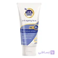 کرم ضد چروک صورت سان سنس SPF50 ایگو