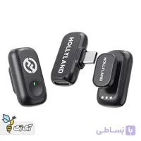 میکروفون بی‌سیم هالی لند Hollyland Lark A1 Mini Duo با کانکتور USB-C