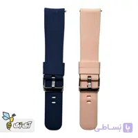 بند ساعت سیلیکونی ۲۰ میلی‌متری طرح دار مدل S15