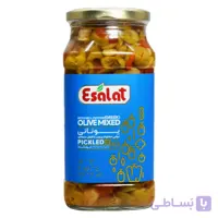 ترشی یونانی اصالت ESALAT وزن 570 گرم