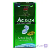 قرص نعنا آئودسی AODESI اصل قوطی فلزی 32 گرمی