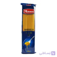 ماکارونی مانا MANA مدل اسپاگتی با قطر 1.6 وزن 500 گرم