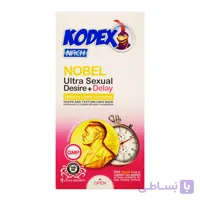 کاندوم کدکس KODEX مدل Nobel بسته 12 عددی