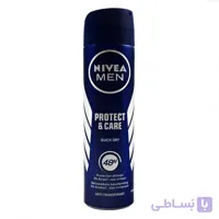 اسپری مردانه نیوآ NIVEA اصلی آلمانی مدل Protect and Care حجم 150 میلی لیتر