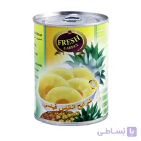 کمپوت آناناس حلقه ای فرش گاردن FRESH GARDEN اصل تایلند وزن227 گرم