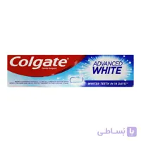 خمیر دندان کلگیت COLGATE اصل وارداتی مدل Advanced White حجم 100 میلی لیتر