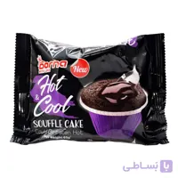 کیک براونی کاسه ای درنا DORNA با مغز کرم کاکائو وزن 65 گرم