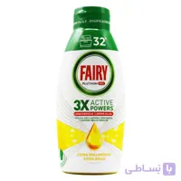 ژل ماشین ظرفشویی فیری Fairy اصل اسپانیا مدل 3X Active Power حجم 650 میلی لیتر