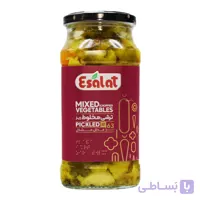 ترشی مخلوط در رب گوجه فرنگی اصالت ESALAT وزن 570 گرم