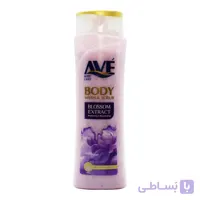 شامپو بدن اسکراب اوه AVE با رایحه شکوفه گیلاس وزن 380 گرم