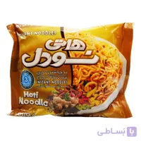 نودل فوری هاتی کارا HOTI NOODLE با طعم ادویه کاری وزن 77 گرم
