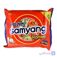نودل بسته ای سامیانگ SAMYANG اصل کره جنوبی مدل Ramen Spicy بسته 120 گرمی