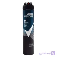 اسپری بدن ضد تعریق مردانه رکسونا اصل آرژانتین مدل Anti Bacterial Invisible حجم 200 میلی لیتر