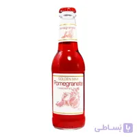 نوشیدنی گاز دار گلدن مکس GOLDEN MAX با طعم انار حجم 250 میلی لیتر