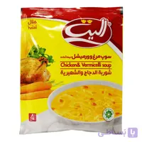 سوپ مرغ و ورمیشل آماده الیت ELITE وزن 70 گرم