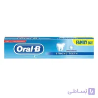خمیر دندان اورال بی ORAL-B خانواده اصل مدل Strong Teeth