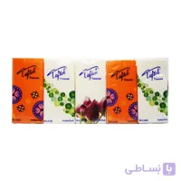 دستمال جیبی سه لایه تافته TAFTEH بسته 10 عددی