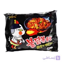 نودل بسته ای سامیانگ SAMYANG اصل کره جنوبی مدل مرغ تند سرخ شده بسته 140 گرمی
