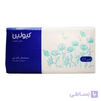 دستمال کاغذی 2 لایه کیولین QLEAN بسته 200 برگی