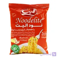 نودل فوری نودالیت NOODELITE با طعم قارچ و پنیر (پیتزا) وزن 75 گرم