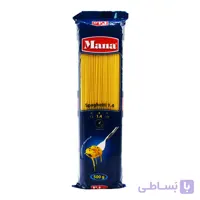 ماکارونی مانا MANA مدل اسپاگتی با قطر 1.6 وزن 500 گرم
