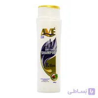 شامپو موهای خشک اوه AVE حاوی پروتئین ابریشم و روغن گیاهی وزن 400 گرم