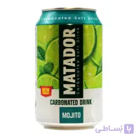 نوشابه گازدار موهیتو ماتادور MATADOR حجم 330 میلی لیتر