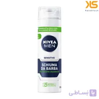 فوم اصلاح نیوآ NIVEA اصلی آلمان مدل Sensitive حجم 200 میلی لیتر