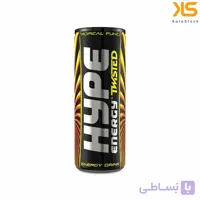 نوشیدنی انرژی زا هایپ HYPE اصل اروپا با طعم میوه های استوایی 250 میلی لیتر