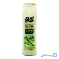 شامپو بدن اسکراب اوه AVE با رایحه آلوئه ورا وزن 380 گرم