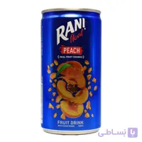 آبمیوه رانی RANI تیکه با طعم آناناس حجم 180 میلی لیتر