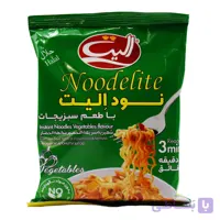 نودل فوری نودالیت NOODELITE با طعم سبزیجات وزن 75 گرم