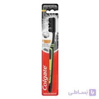مسواک کلگیت COLGATE اصل ویتنام مدل ذغالی Double Action با برس مدیوم
