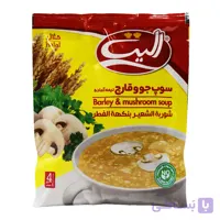 سوپ جو و قارچ نیمه آماده الیت ELITE وزن 75 گرم
